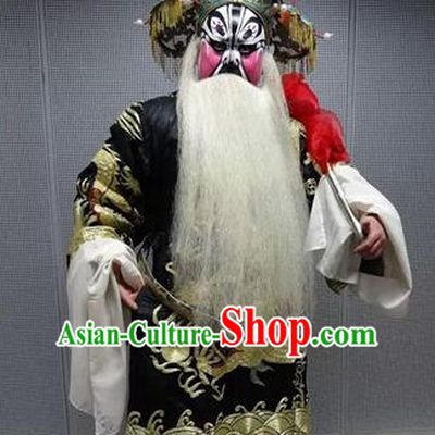 Chinese Beijing Opera Costumes Peking Opera Prime Minister Costume Complete Set for Men