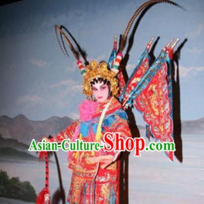 Chinese Beijing Opera Costumes Peking Opera Superheroine Costume Complete Set for Women