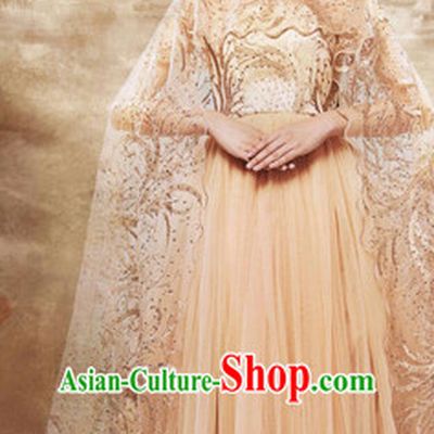 Chinese Traditional Fairy Dress Clothing Hanfu National Costumes China Gown Wear and Hair Accessories Complete Set