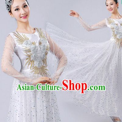 Chinese Dance costume Dance Classes Uniforms Folk Dance Traditional Cultural Dance Costumes Complete Set
