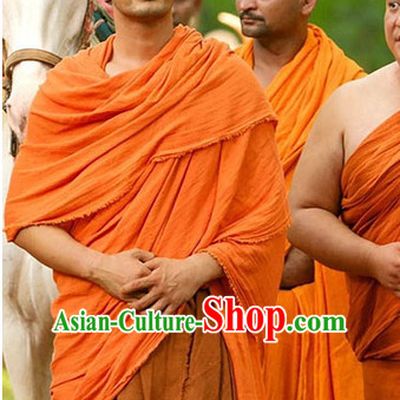 Ancient Chinese Famous Monk Xuan Zang Costumes for Men