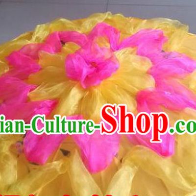 Traditional Dance Props Flower Umbrella Yangge Dancing Prop Folk Decorations for Men Women Adults Kids Children
