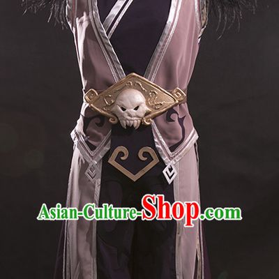 Fighter BJD Dolls Puppet Play Marionette Show Costumes and Accessories Complete Set for Puppets or People