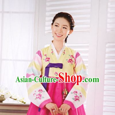 South Korean Style Asian Clothing Traditional Korean Dress Traditional National Costumes Clothes for Women