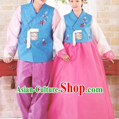 South Korean Style Asian Clothing Traditional Korean Dress Traditional National Costumes Clothes for Women and Men