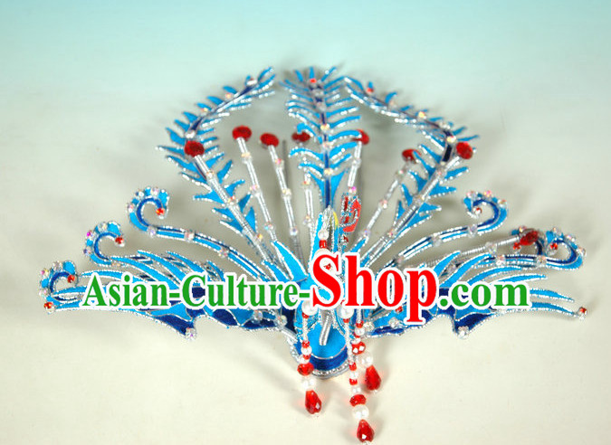 Chinese Ancient Opera Style Lady Phoenix Hairpin Headwear Hair Accessories for Women