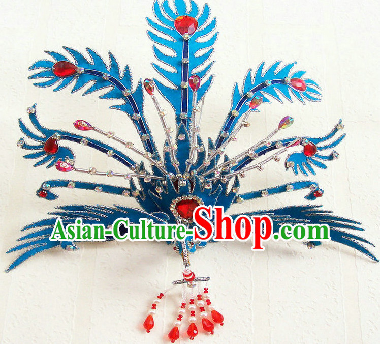 Chinese Ancient Opera Style Phoenix Hairpin Headwear Hair Accessories for Women