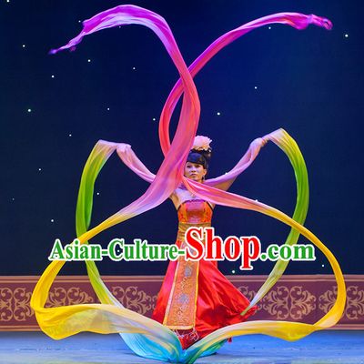 12 Meters Imitation Silk Long Dancing Ribbon