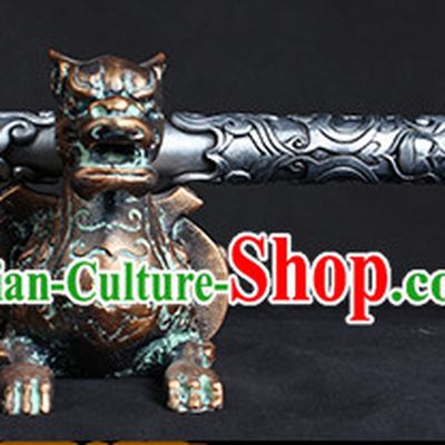 Supreme Silver Traditional Monkey King Sun Wukong Golden Cudgel