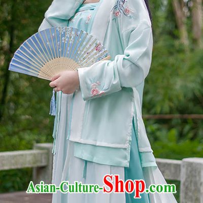 Hanfu Clothing Custom Traditional Chinese Hanfu Dreses Han Clothing Hanzhuang Historical Dress and Accessories Complete Set