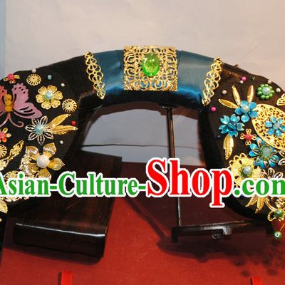 Qing Dynasty Chinese Imperial Palace Princess Hair Accessories Set for Women