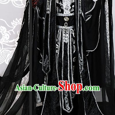 Ancient Chinese Style Emperor King Cosplay Garment Costumes Clothing for Men Boys