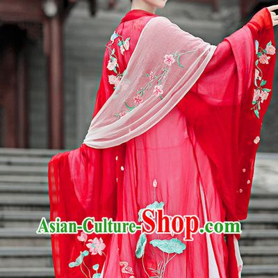 Hanfu Clothing Custom Traditional Chinese Hanfu Dreses Han Clothing Hanzhuang Historical Dress and Accessories Complete Set
