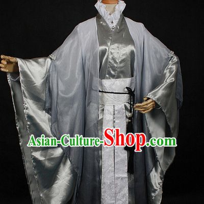 Ancient Chinese Style Emperor King Cosplay Garment Costumes Clothing for Men Boys