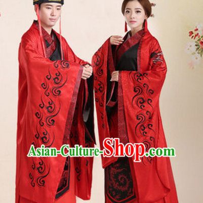 Hanfu Clothing Custom Traditional Chinese Wedding Hanfu Dreses Han Clothing Hanzhuang Historical Dress and Accessories Complete Set