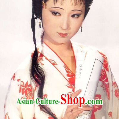 Hanfu Clothing Custom Traditional Chinese Lin Daiyu Hanfu Dreses Han Clothing Hanzhuang Historical Dress and Accessories Complete Set