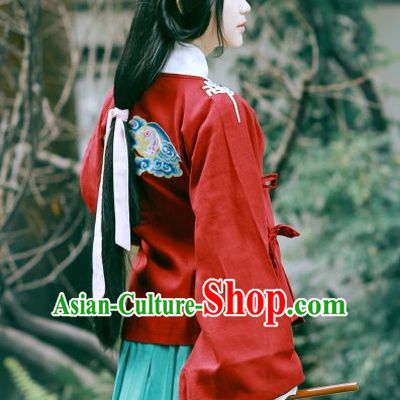 Hanfu Clothing Custom Traditional Chinese Hanfu Dreses Han Clothing Hanzhuang Historical Dress and Accessories Complete Set