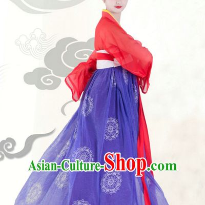 Hanfu Clothing Custom Traditional Chinese Hanfu Dreses Han Clothing Hanzhuang Historical Dress and Accessories Complete Set
