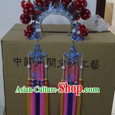 Top Traditional Chinese Opera Phoenix Coronet Hat Props for Adults and Children