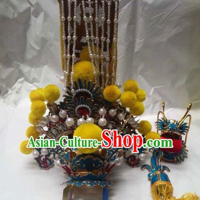 Traditional Chinese Opera King Hat