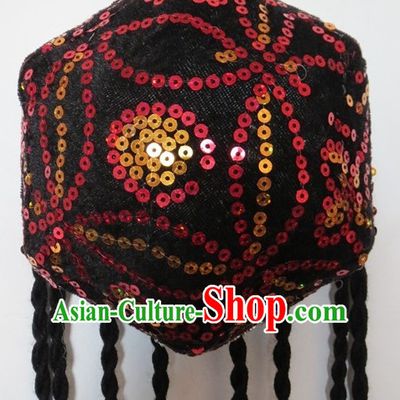 Traditional Chinese Xinjiang Hat for Girls