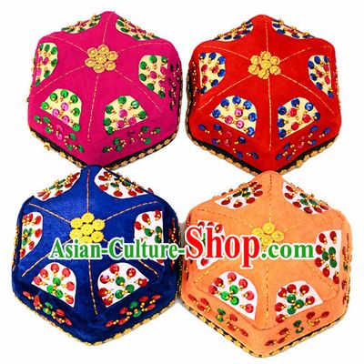 Traditional Chinese Xinjiang Hat for Girls