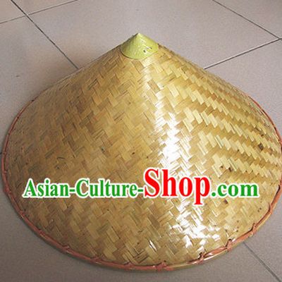 Traditional Chinese Dance Bamboo Hat for Adults and Children