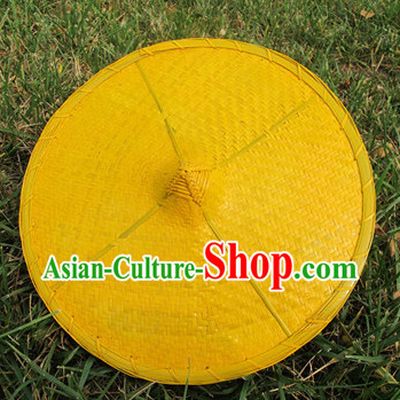 Traditional Chinese Dance Bamboo Hat for Adults and Children