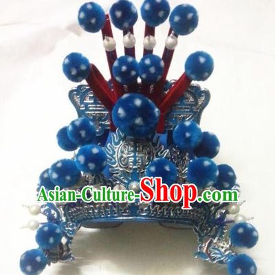 Chinese Opera Peking Opera Famous Operas Beijing Opera Jingju General Hat Headwear