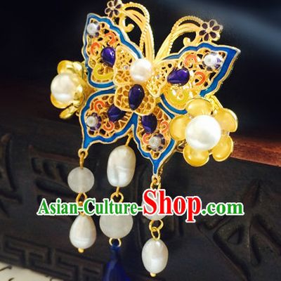 Chinese Ancient Style Empress Headpieces Hair Jewelry for Women