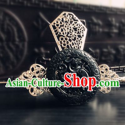 Chinese Ancient Style Prince Headpieces Hair Jewelry Coronet for Men
