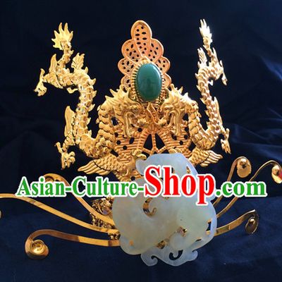 Chinese Ancient Style Prince Headpieces Hair Jewelry Coronet for Men