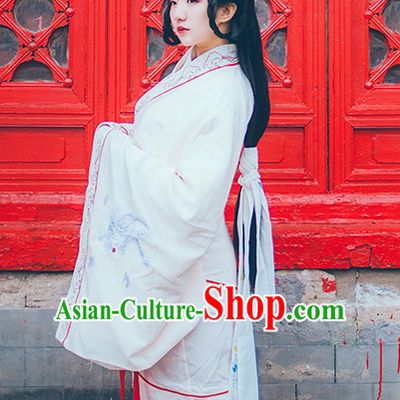 Chinese Traditional Oriental Dress Hanfu Clothing Asian Dresses Fashion Cheongsam Dress China Clothing and Hair Jewelry for Women