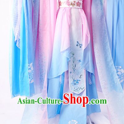 Chinese Imperial Empress Clothing Cosplay Dresses National Costume Traditional Chinese Clothing Attire Complete Set