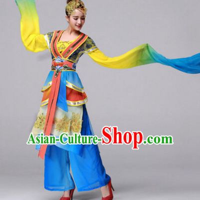 Chinese Classic Dance Costumes Traditional Chinese Clothing Dress Dancewear Dance Clothes Outfits Dresses