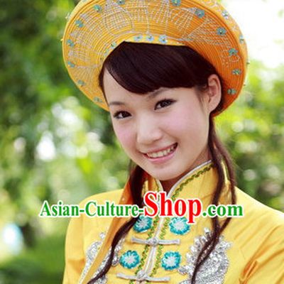 Chinese Ethnic Handmade Hat for Women