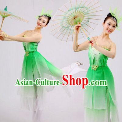 Chinese Folk Dance Dress Clothing Dresses Costume Ethnic Dancing Cultural Dances Costumes for Women