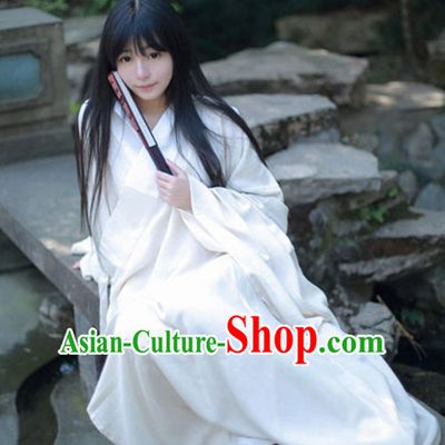 Ancient Chinese Style Inside Clothing Pajamas Complete Set for Men and Women
