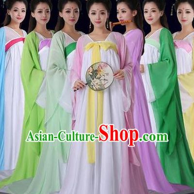 Ancient Chinese Tang Dynasty Style Skirt Clothing Complete Set for Women