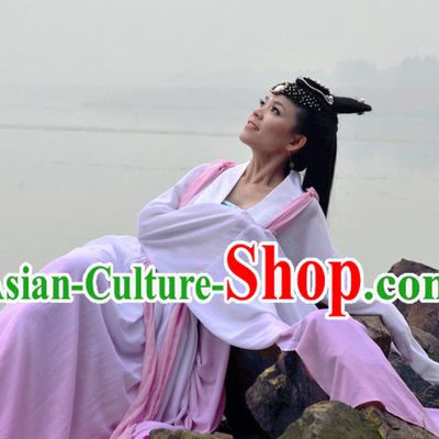 Ancient Chinese Imperial Dancer Costume Clothing Complete Set for Women