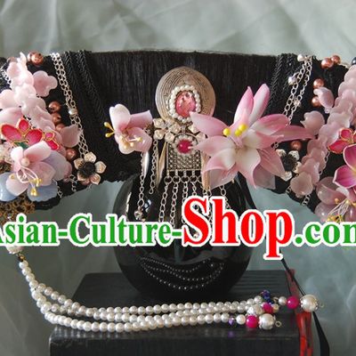 Qing Dynasty Imperial Royal Quene Phoenix Hairstyle Manchu Hairstyle Chinese Oriental Hairstyles