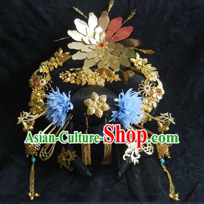 Tang Dynasty Imperial Royal Quene Phoenix Hairstyle Hairstyle Chinese Oriental Hairstyles