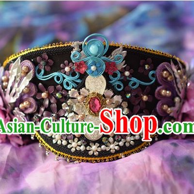 Qing Dynasty Imperial Royal Quene Hairstyle Manchu Hairstyle Chinese Oriental Hairstyles