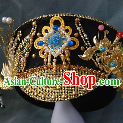 Qing Dynasty Imperial Royal Quene Hairstyle Manchu Hairstyle Chinese Oriental Hairstyles