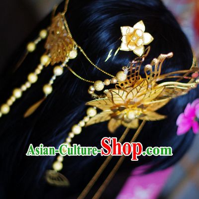 China Ancient Dynasty Imperial Royal Quene Crown Empress Hairpins Hair Accessories Hairstyle Chinese Oriental Hairstyles Headpieces