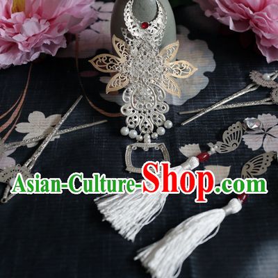 China Ancient Dynasty Imperial Royal Quene Crown Empress Hairpins Hair Accessories Hairstyle Chinese Oriental Hairstyles Headpieces