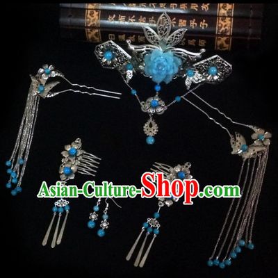 China Ancient Dynasty Imperial Royal Quene Crown Empress Hairpins Hair Accessories Hairstyle Chinese Oriental Hairstyles Headpieces