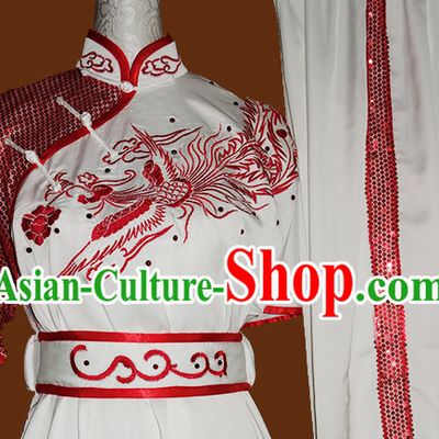 Top Asian Championship Kung Fu Martial Arts Uniform Suit for Women Girls