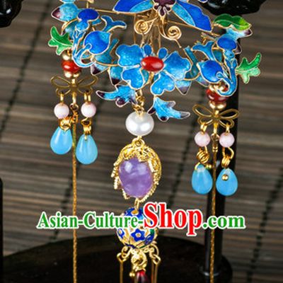Chinese Imperial Quene Crown Empress Hairpins Hair Accessories Hairstyle Chinese Oriental Hairstyles Headpieces Wigs