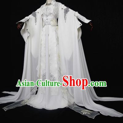 Traditional Chinese Imperial Court Dress Asian Clothing National Hanfu Costume Han China Style Costumes Robe Attire Ancient Dynasty Dresses Complete Set for Women